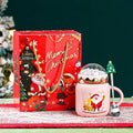 YEWAY Top Sale Christmas Gift 2022 New Manufacturer Mini Coffee Cups Cute Christmas Design Ceramic Mug Souvenir Gifts