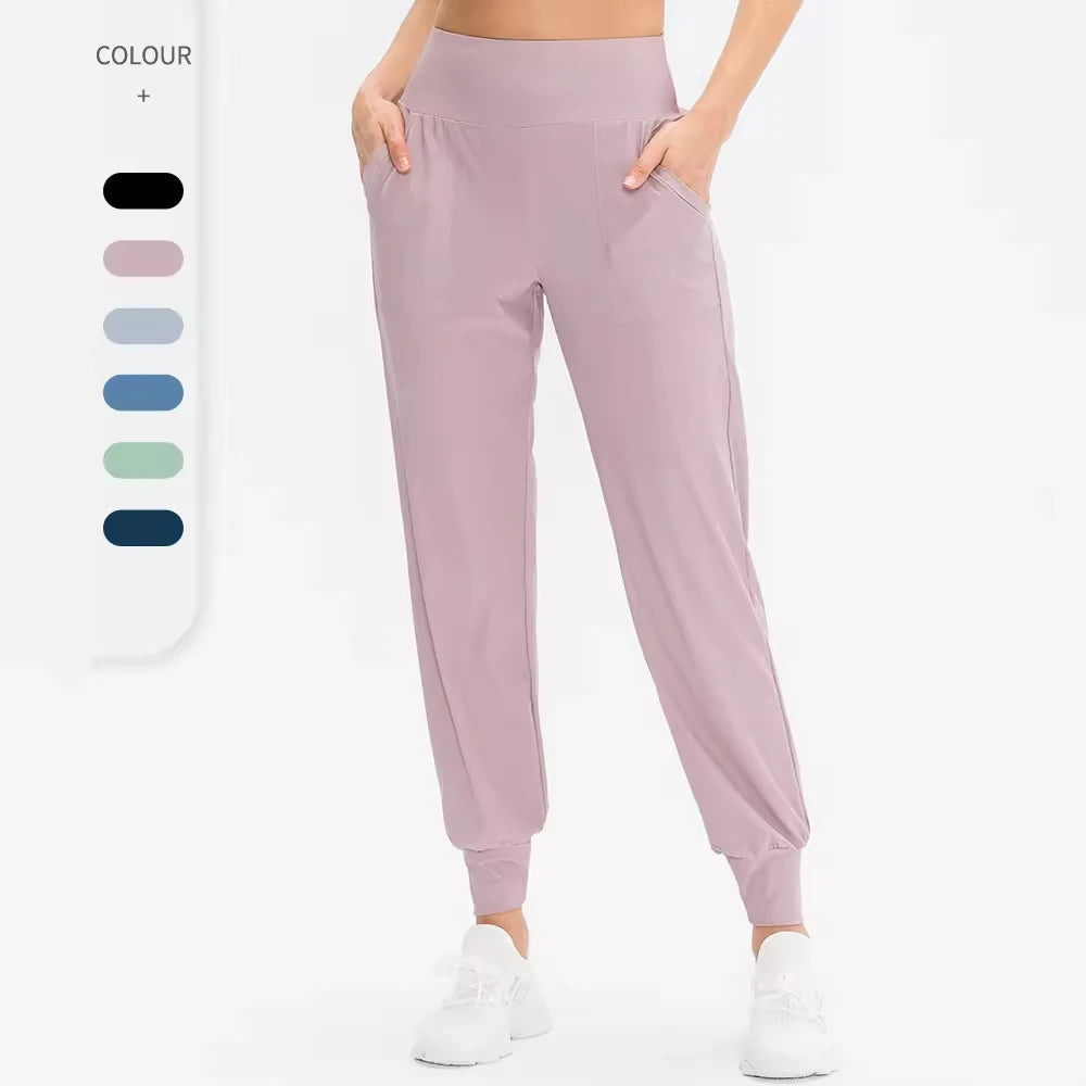 Wholesale Athleisure Quick Dry Sportswear Pants Breathable Fitness Wear Loose Yoga Leggings Light Weight Gym Sweat Harem Pants