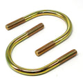 Chinese Manufacture Yellow Zinc Finish U Bolt U Shape Bolt Pipe Clamp