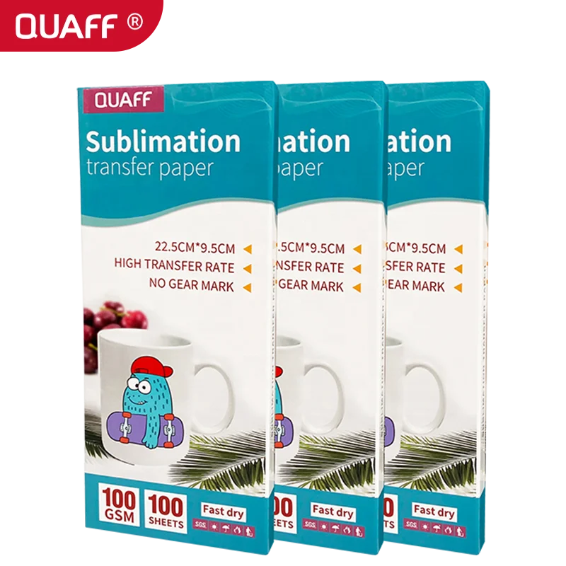 QUAFF Sublimation Paper Transfer Paper for Mugs