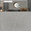 Modern Luxury Marble Alternative for Walls Light Bamboo Charcoal Wood Veneer Wall Panel UV Marble Sheet