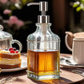 Coffee Syrup Dispenser  Glass Syrup Bottle Coffee Syrup Bottle Dispenser for Coffee Bars Home Decoration Yes Studio Mug