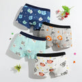 Hot Sale Customize Seamless Kid Underwear Children Underpant Cartoon Print Brief Children Boxers Boys Boxer Briefs Black Xl