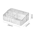 Stackable Cosmetics Organizer Vanity Cosmetic Display Case Stationery Storage Holder Countertop Makeup Box for Bathroom Office