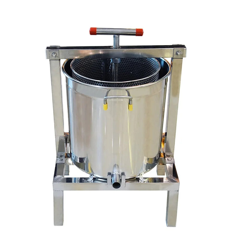 Beekeeping Stainless Steel Bee Wax Press Machine Honey Wax Press