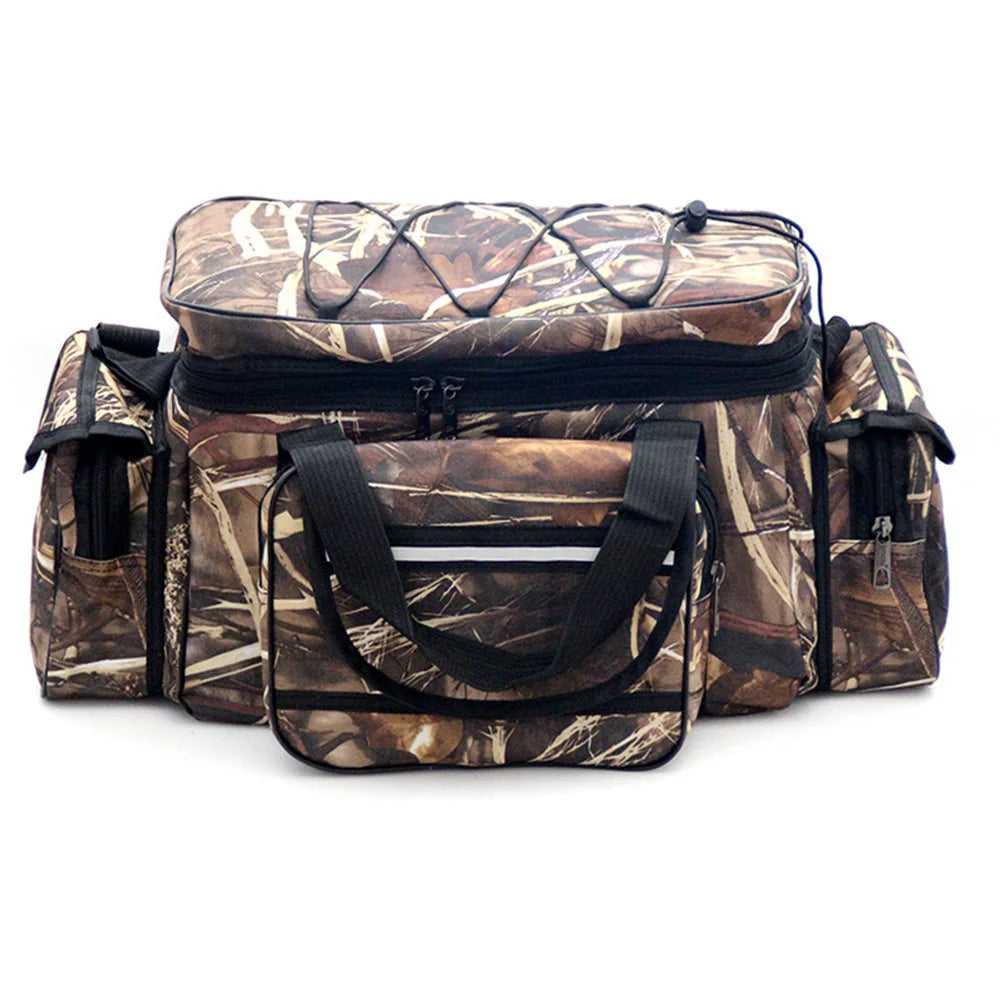 Luya Large Capacity Shoulder Messenger Bag Fishing Gear and Hunting Products Storage Solution
