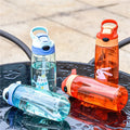 550ml Outdoor Sport Straw Cup Student Kids Plastic Drinkware PP Material for Camping Juice Travel Bottles