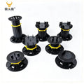JNZ Adjustable Deck Bearer Supports Aluminium/WPC/PP Flooring Accessories for Adjustable Floor Joist Decking Support Pedestals