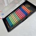 Pesta As Super Soft Lashes Professional Makeup Eyelashes Brown Colour Colored Lash for Eyelashes Extensions