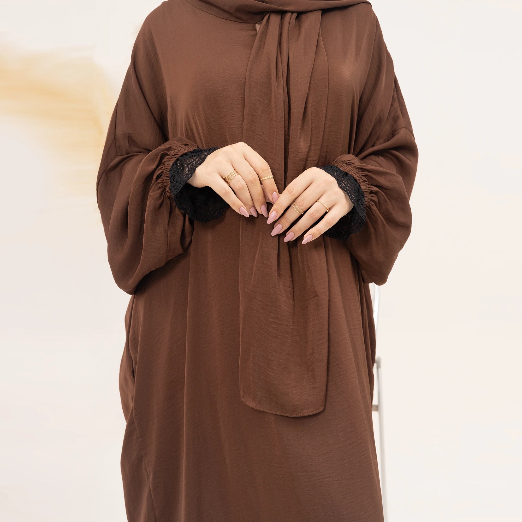 Mexizo New Arrival Abaya Muslim Long Prayer Dress With Scarf One Piece Jilbab Hijab Dresses Hoodie Abaya