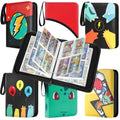 Customized Waterproof Trading Card Binder for Basketball Game Card Collectors PU Cover for Poke Mon Card Collection