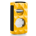 Double-edged Cigar Cutter Multifunctional Stainless Steel Cigar Cutter V-Cut and Straight Cut with Cigar Punch and Holder