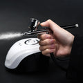 BT-19 Portable Professional Gravity Feed ABS Copper Compressor Rechargeable Eco-Friendly 3-Speed Adjustable Airbrush Machine MegaBDM