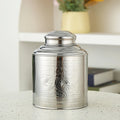 Zhenneng 250g Stainless Steel Round Tea Caddy Hot Sale High Quality Metal Tea Box Stainless Steel Tea Jar