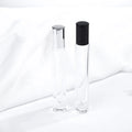 10ml Luxury Cylinder Round Roll on Perfume Oil Bottle with Screen Printing Eco-friendly Recyclable Glass