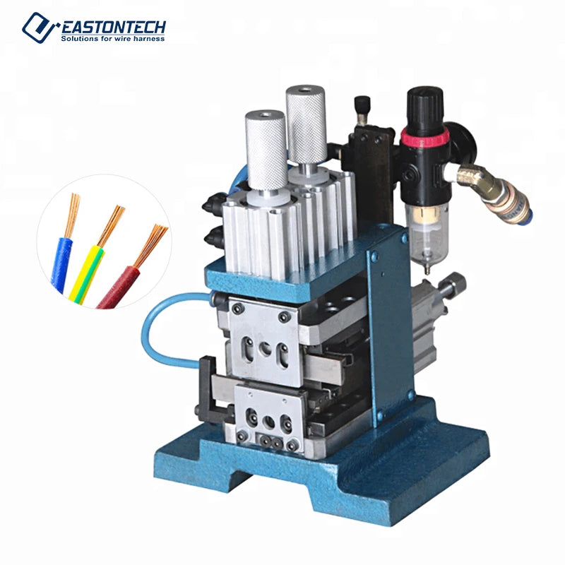 Automatic Wire Stripping Machine EW-10 4FN   Pneumatic Multi-core Cable Stripping Machine