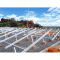 Warranty PV Solar Ground Racking Bracket Solar Mounting System for Flat Roof and Open Field Installation