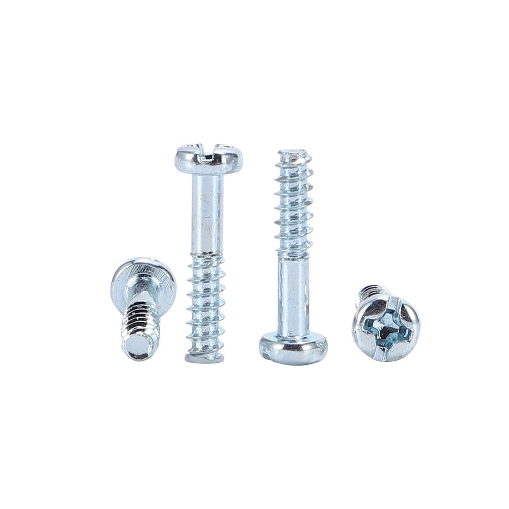 Factory Direct Stainless Steel M3 14mm Zinc Plated Cross Screw ISO Standard Countersunk Self Tapping Wood Screw