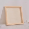 Tailai Wooden Clay Picture  DIY Three-dimensional Art Work Frame Kindergarten Wooden Photo Frame Oil Painting Frame