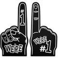 Foam Finger Cheer Gloves EVA Prop Gloves for Sports Events for School Business & Sports Teams for Football & Basketball Matches