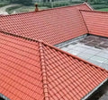 Hot Sale Green Roof Teja Modern Design Durable Fireproof PVC Corrugated Roof Sheet Tiles with 5-Year Warranty for Villas