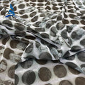 Sample in Stock 59" Custom Soft Tulle Mesh Fabric 100% Nylon Transparent Printed for Girls Dress Use Stabiliser Included