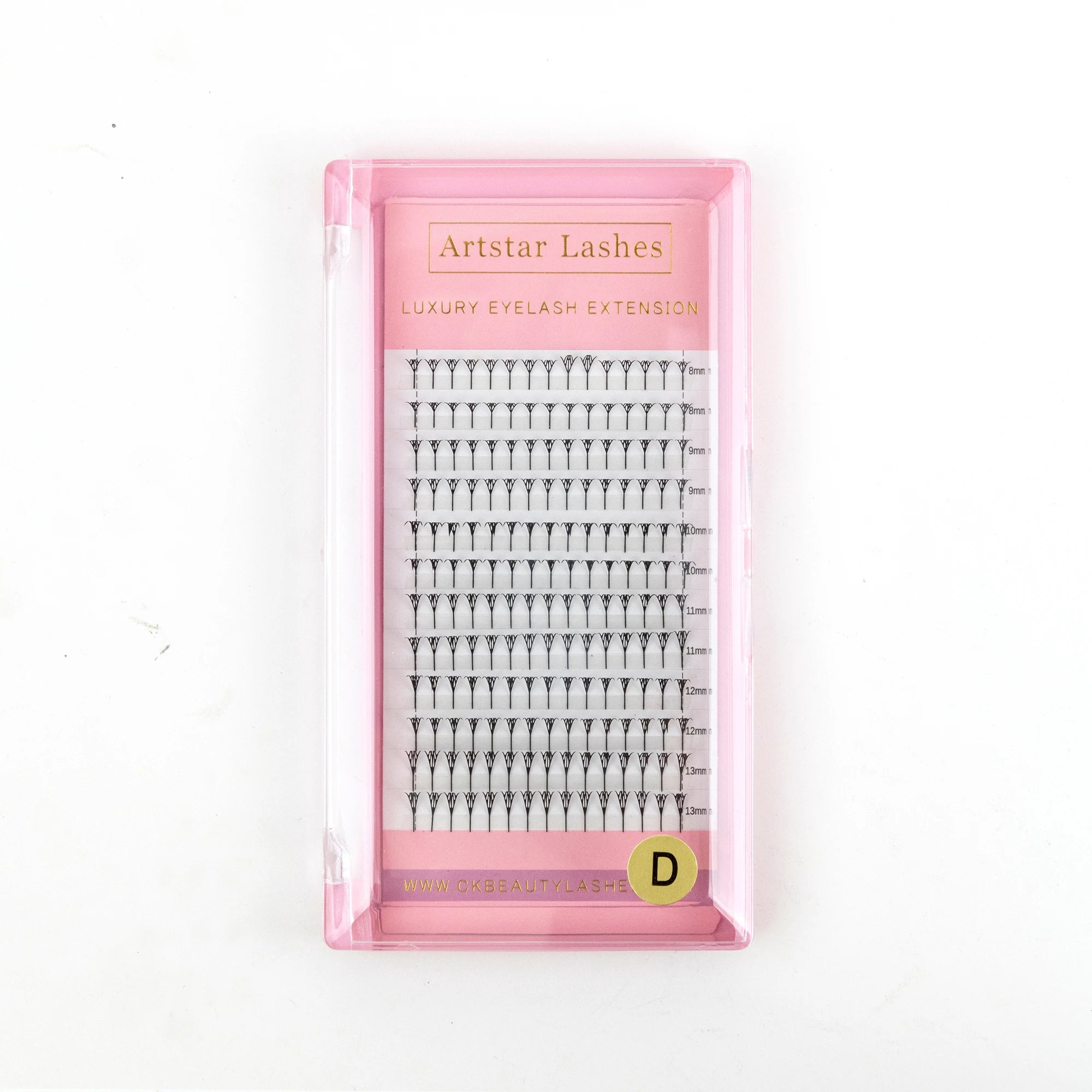 Wholesale New Design Lash Grafting Spire Feathers Tower Lash Extensions 0.07mm  Premade Fan Wet Comics Spire Lashes