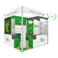 TANFU 10x10ft Modular Aluminum Tension Fabric Advertising Light Box Exhibition Trade Show Booth Display Stands Customizable 3D