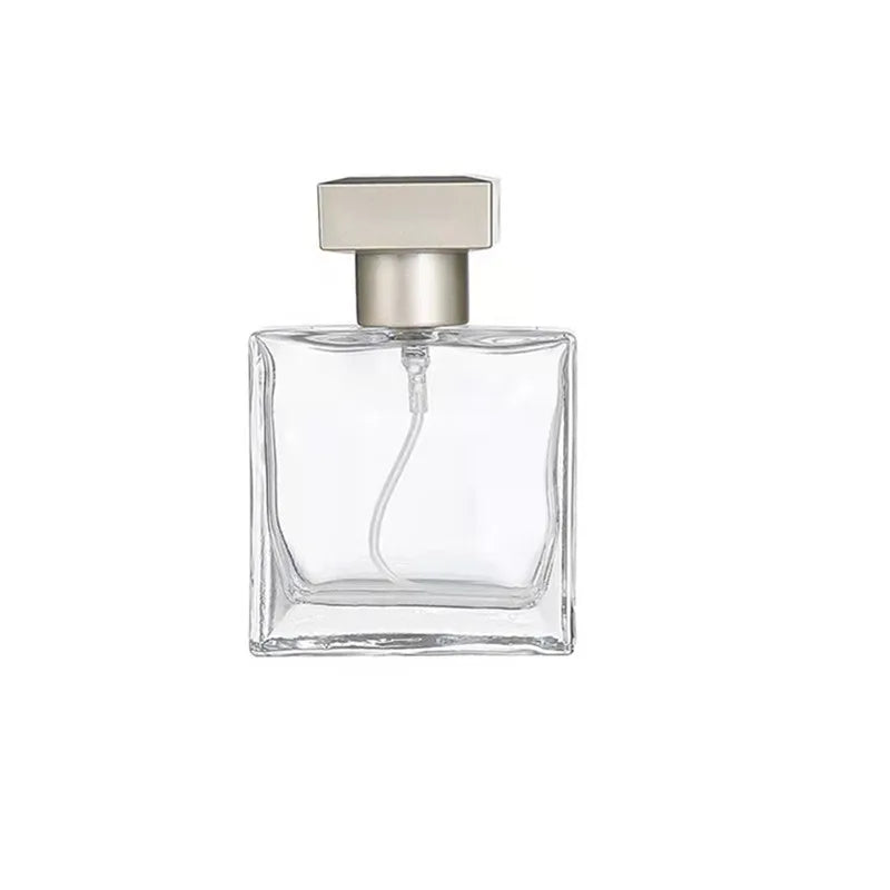 Empty Spray Bottle Transparent Luxury Empty 25ml 50ml Glass Perfume Bottle for Perfumes