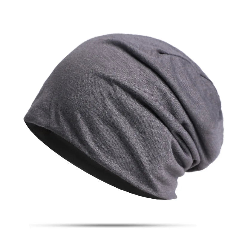 Unisex 95% Cotton 5% Spandex Slouchy Knit Bun Beanie Light Beige Jersey Camouflage Bows Character Promotional Cheap Bun Beanie