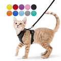 Factory Wholesale Cats Breathable Chest Vest Harness Set Reflective Anti-Breakaway Cat Walking Leash Small Dog Harness Leash Set