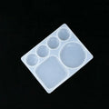Creative Epoxy Resin Palette Molds Art Casting Silicone Molds for DIY Crafts