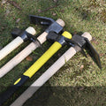 Hot Sale Double Head Hoe with Rubber Handle Multipurpose Garden Tool