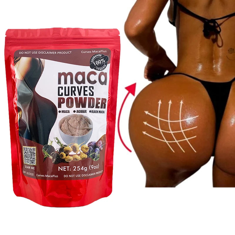 Private Label Ultimate Pills Maca Powder Butt Hips Enhancement Lift up Big Butt CURVES Enlargement Extreme Pills Powder