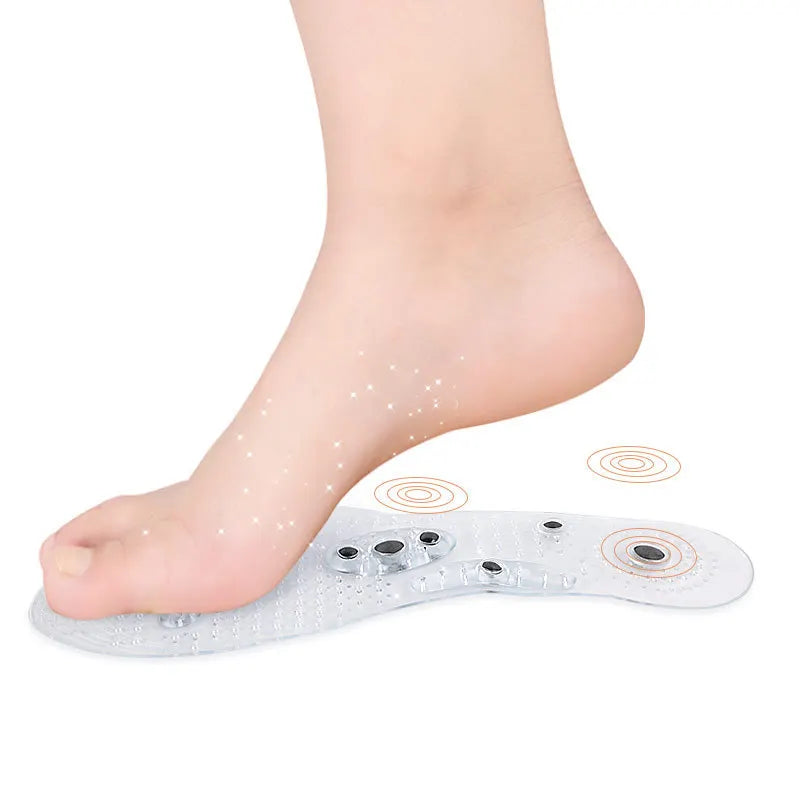 Factory Acupuncture Foot Massage Magnet Insoles for Shoes