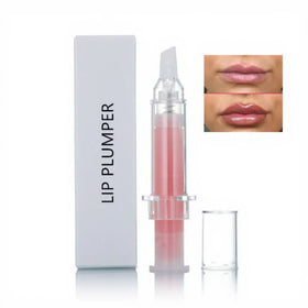 All Clear Container Vegan Cruelty-Free Paraben Free Hyaluronic Acid Collagen Liquid Lip Plumper Moisturizer 8 Colors