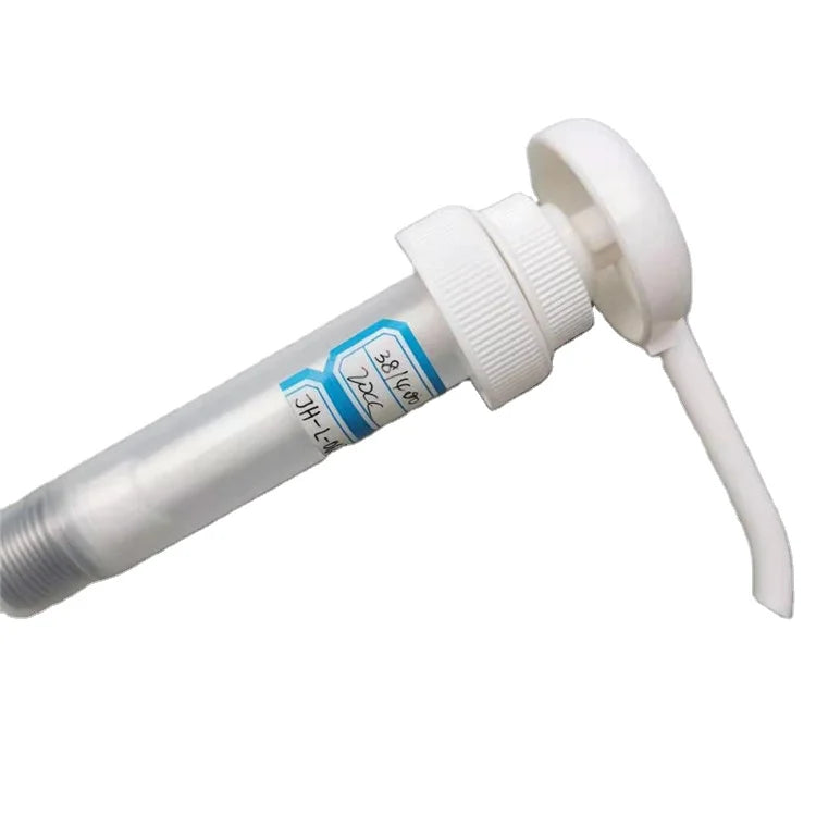 Food Grade PP Plastic High End 38mm Dispenser Hand Pump 10ml 15ml 30ml Output Jam Syrup Big Dispense Food Pump