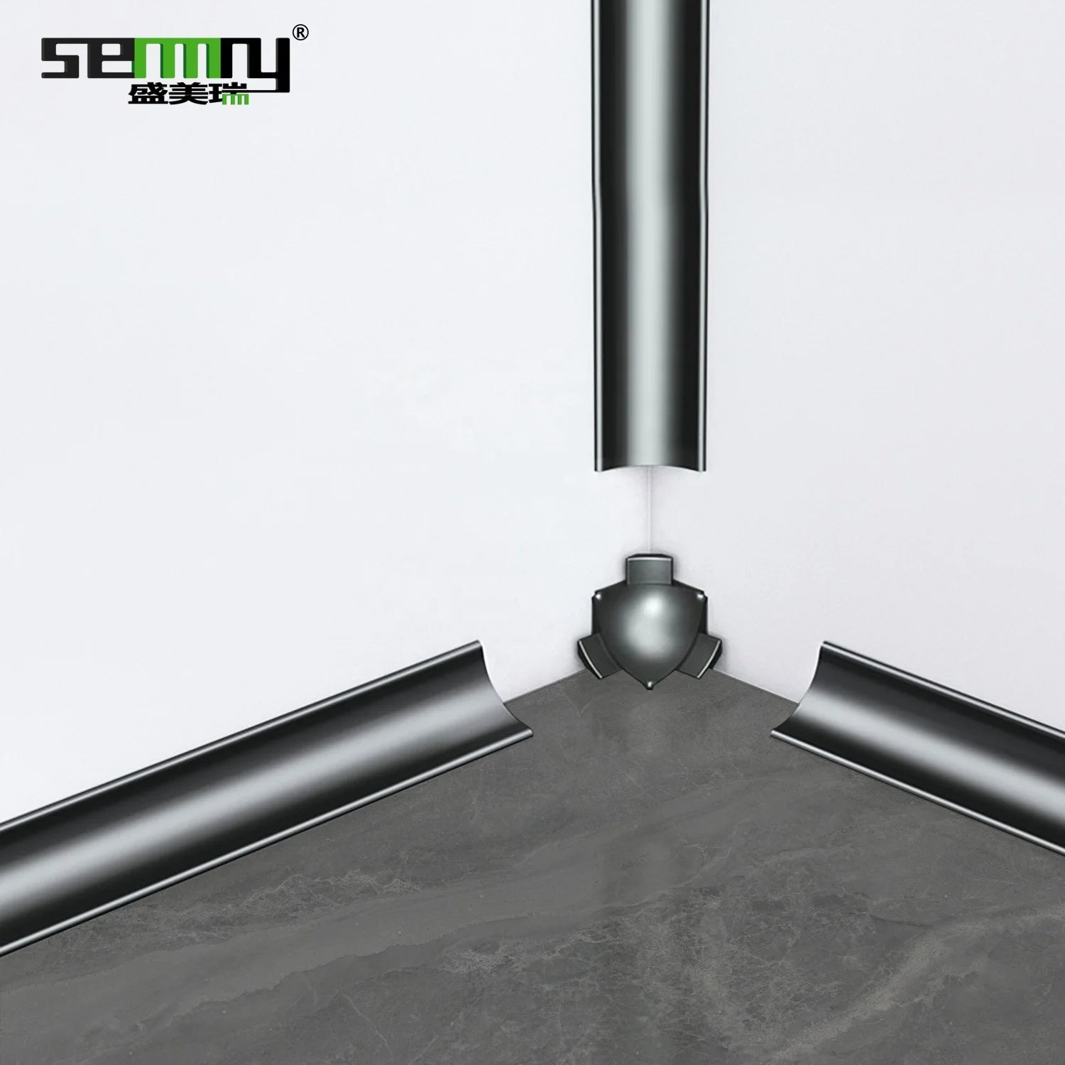 Popular Wholesale Wall Accessories Ceramic Tile Trims Metal Industrial