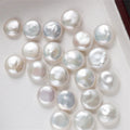 Natural 9-10mm Freshwater Baroque Potato-shaped Loose Pearls for Jewelry Pendant Production