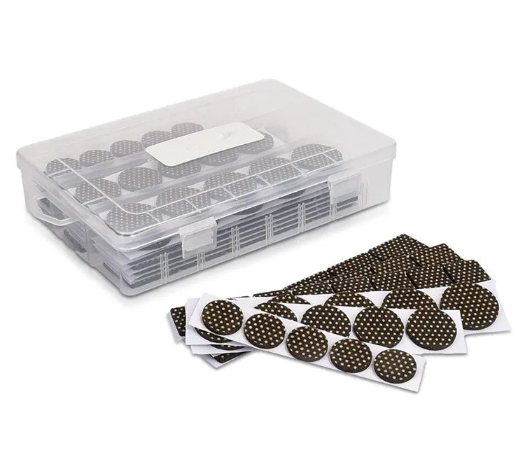 215 Wooden Hardwood Floor Protectors Adhesive Anti slip Felt Furniture Gripper Pads With Non-Slip Dots for Chair Leg