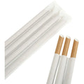 Manufacturer Degradable Eco-friendly Bubble Tea Biodegradable Custom White Cold Hot Drinking Paper Straws