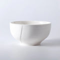 Shengjing Glossy White Ceramic Bowl Set Restaurant 4.5" Soup Bowls