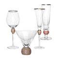 Customized Luxurious Handmade Red Wine Glass Goblet Cup with Diamonds for Wedding Parties and Bars