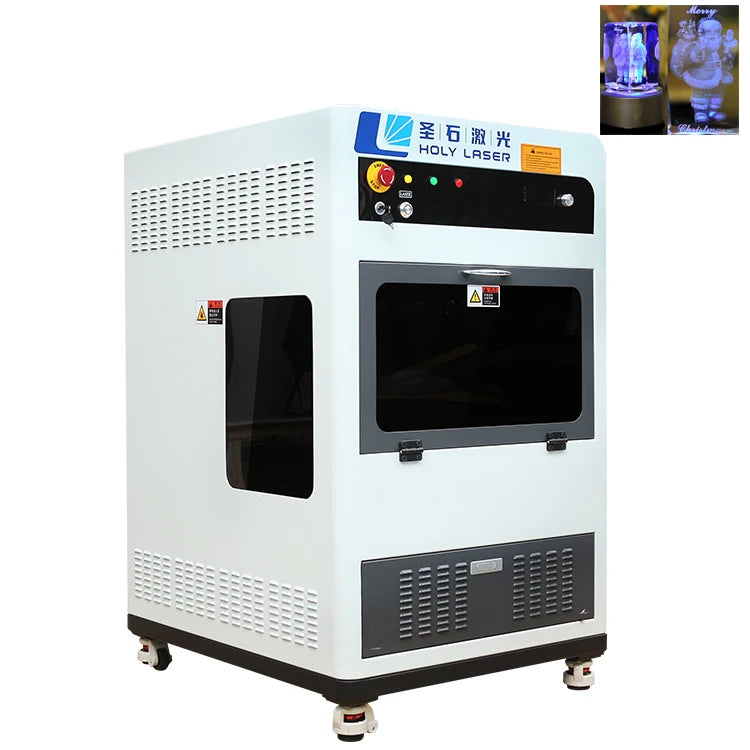 3D Crystal Glass Acrylic Inside Subsurface Crystal Laser Engraving  Machine  Price  for Gift Shop