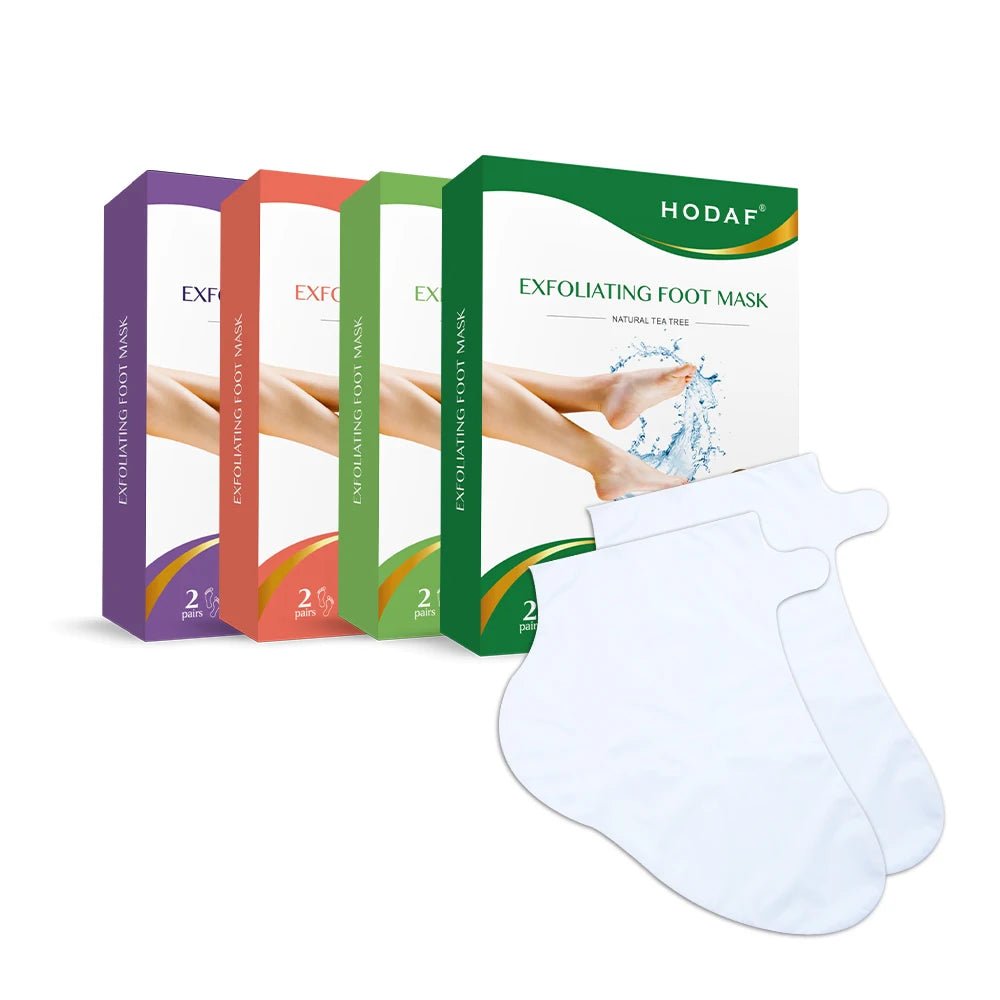 2025 Wholesale Lavender Foot Mask Hot Selling Europe Liquid Aromatherapy Skincare Customizable Peel Socks Free Sample