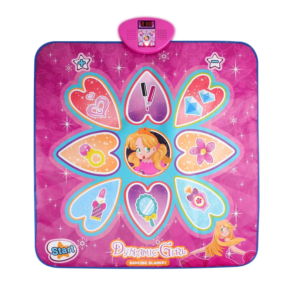 Children's Electronic Dance Blanket Early Education Dance Music Blanket Memory Mode Game Blanket Girls Boys Toys