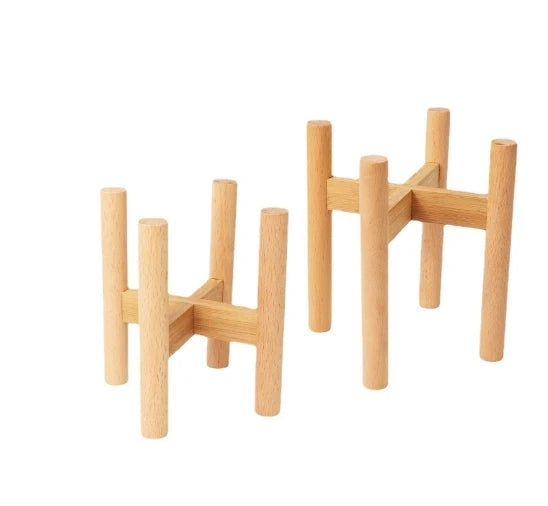 Display Shelf Furniture Wooden Detachable Cabinets Flower Shelf Rack