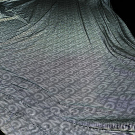 Wholesale High Light White Silver Printing Fashion Retro Reflective Effect Roll Spandex Fabric for Sports Jacket Pants T Shirt