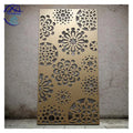 PVDF Coating Perforated Carved Aluminum Panel Aluminium Veneer Laser Cut Screens Modern Exterior Hotel Mall