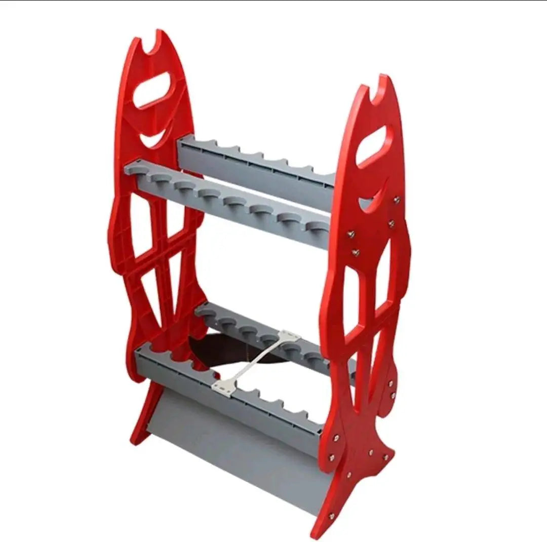 Portable ABS Fishing Display Rod Rack Folding Plastic Rod Stand Marine Boat Fishing Rod Support Holder